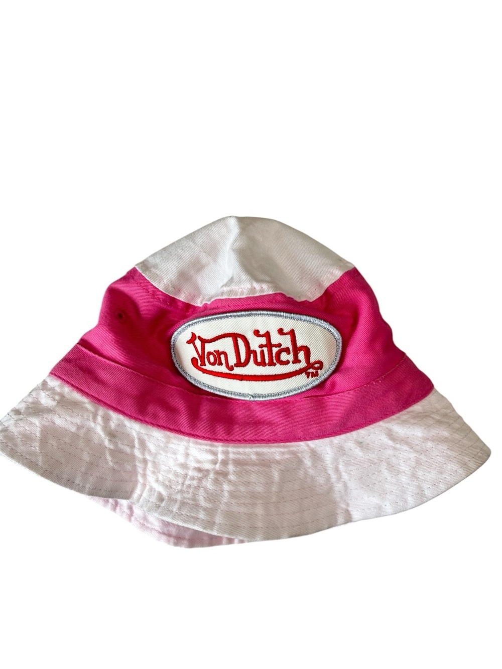 Von Dutch girls bucket hat summer hat pink color fits 2T 3T 4T 5T 6 7 yo